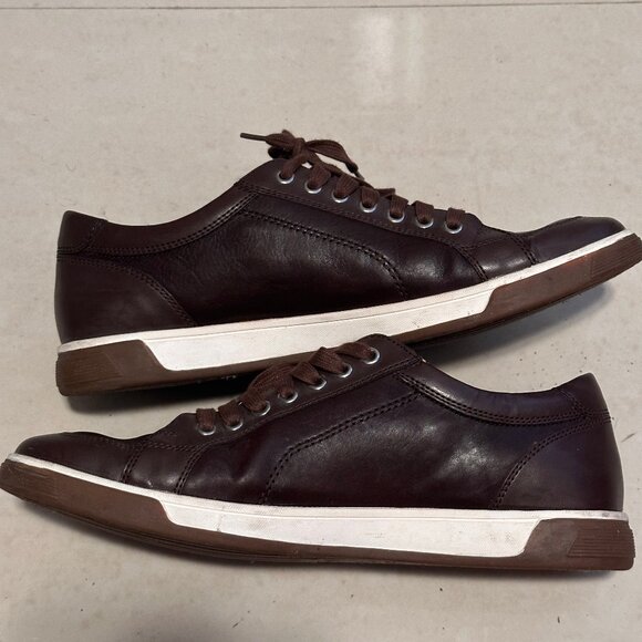 Cole Haan Men's Leather Casual Streetware Sneaker Shoe in Brown size 10.5M - Picture 4 of 10